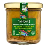 Filets de thon listao à l'huile d'olive vierge extra bio