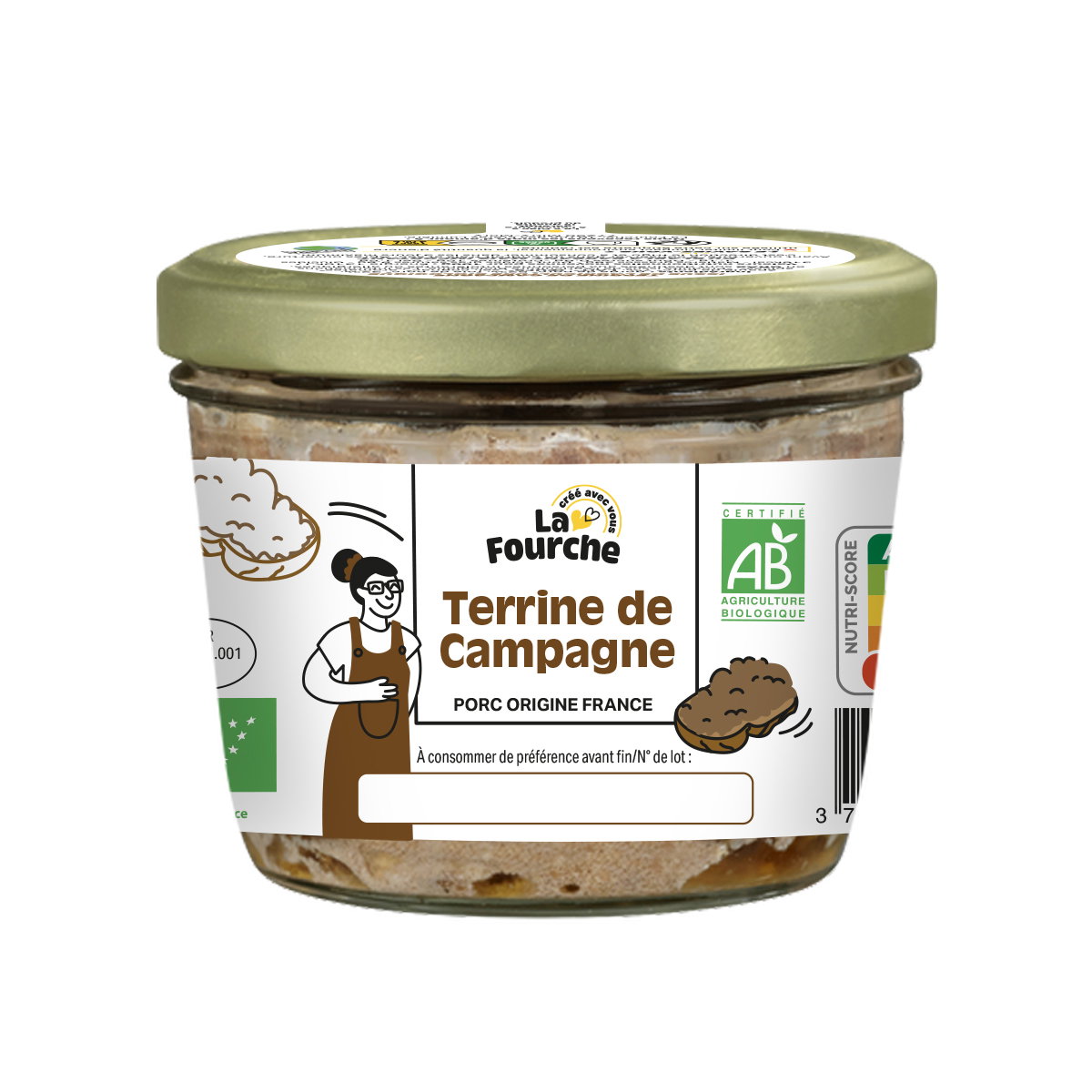 Terrine de campagne bio