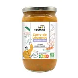 Curry de légumes bio