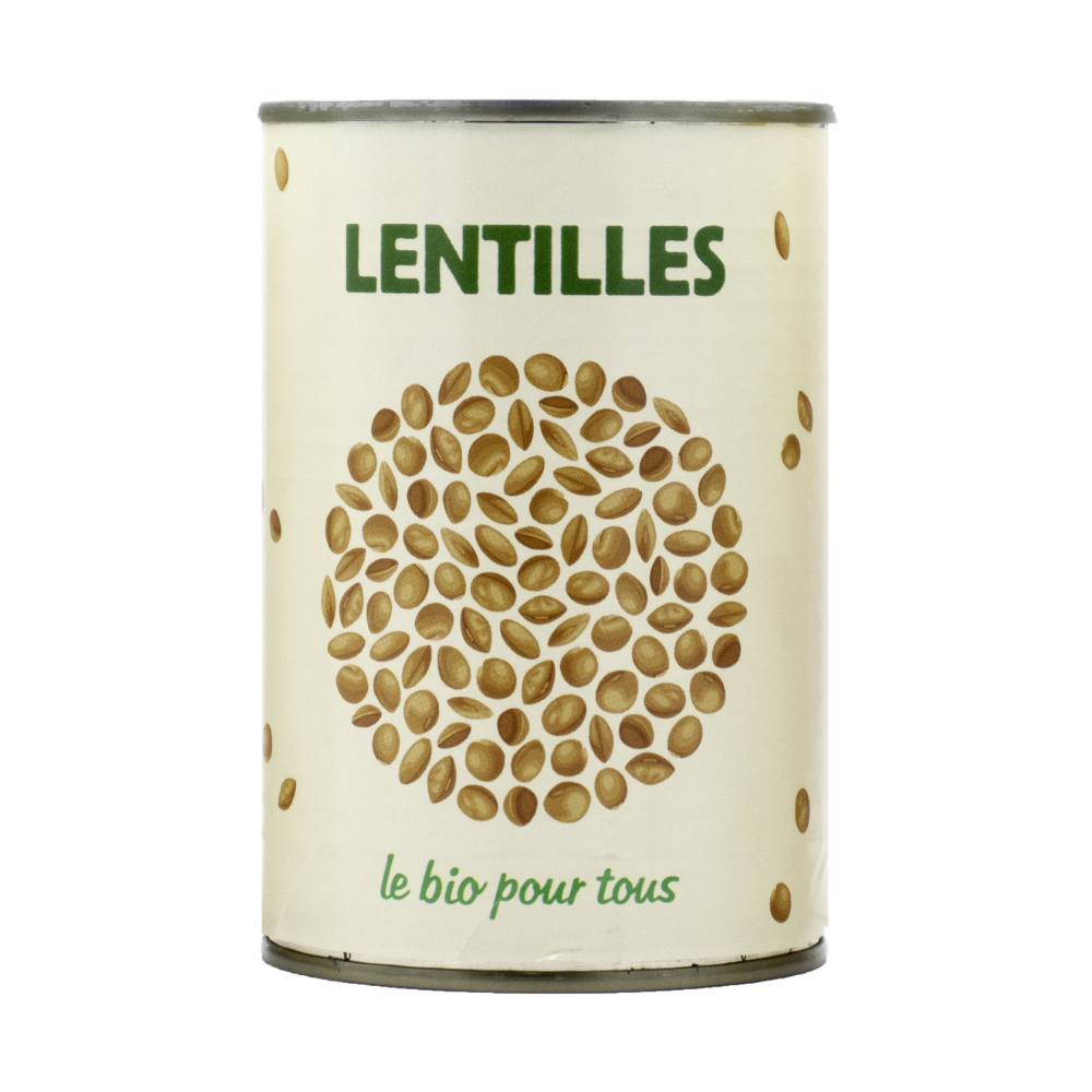 Lentilles brunes bio