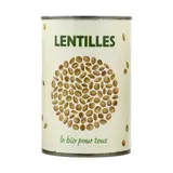 Lentilles brunes bio