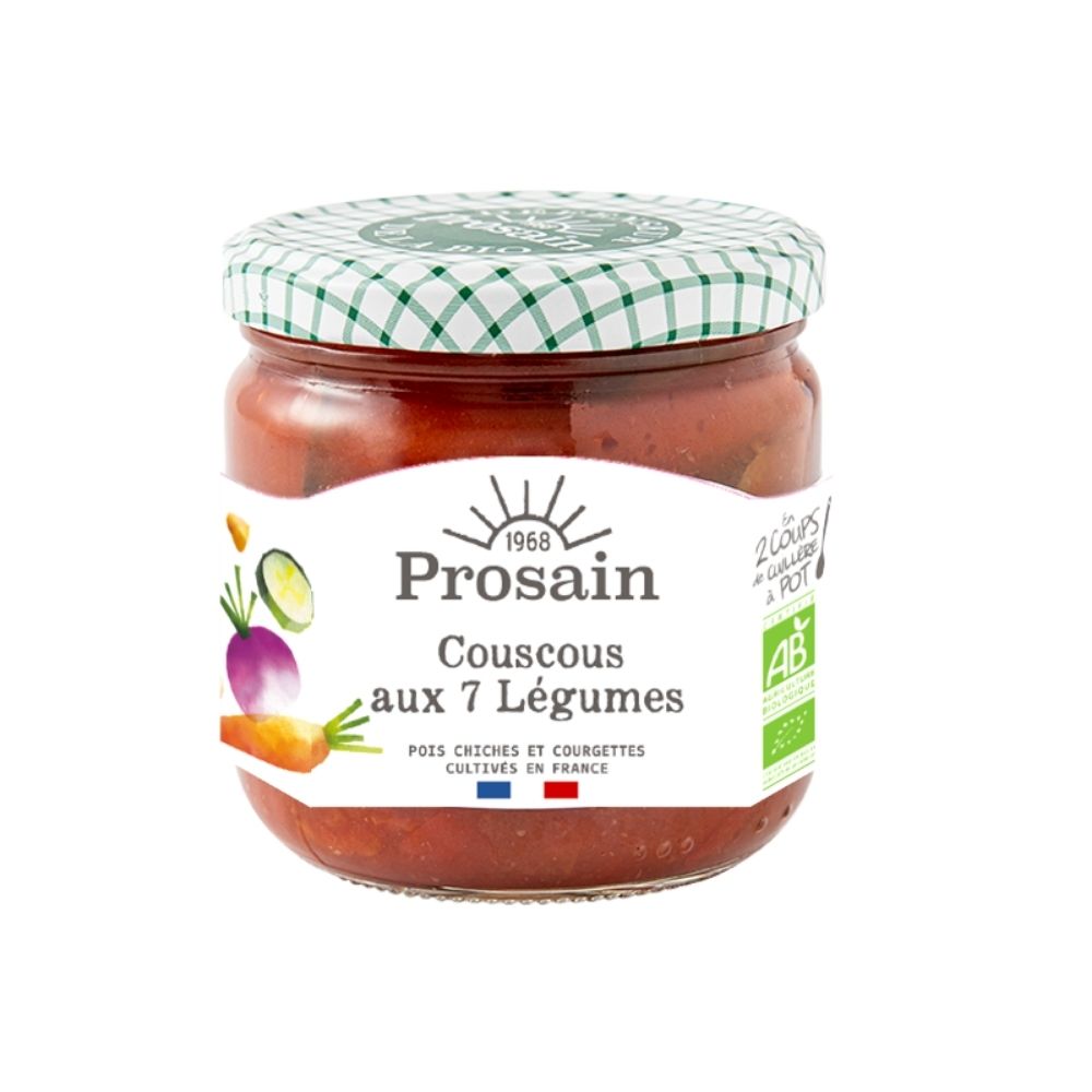 Couscous aux 7 légumes bio - 360g