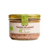 Terrine de canard figues et epices bio