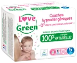 Couches T5 (12-25kg) hypoallergéniques x 40