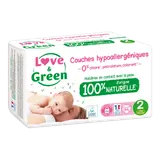 Couches T2 (3-6kg) hypoallergéniques x 44