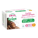 Couches T3 (4-9kg) hypoallergéniques x 52