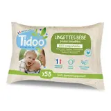 Lingettes bébé sans parfum compatibles home compost au calendula x 58