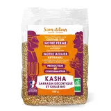 Kasha sarrasin décortiqué et grillé origine France bio