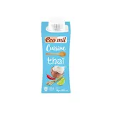 Lait de coco cuisine thaï - curry et épices bio