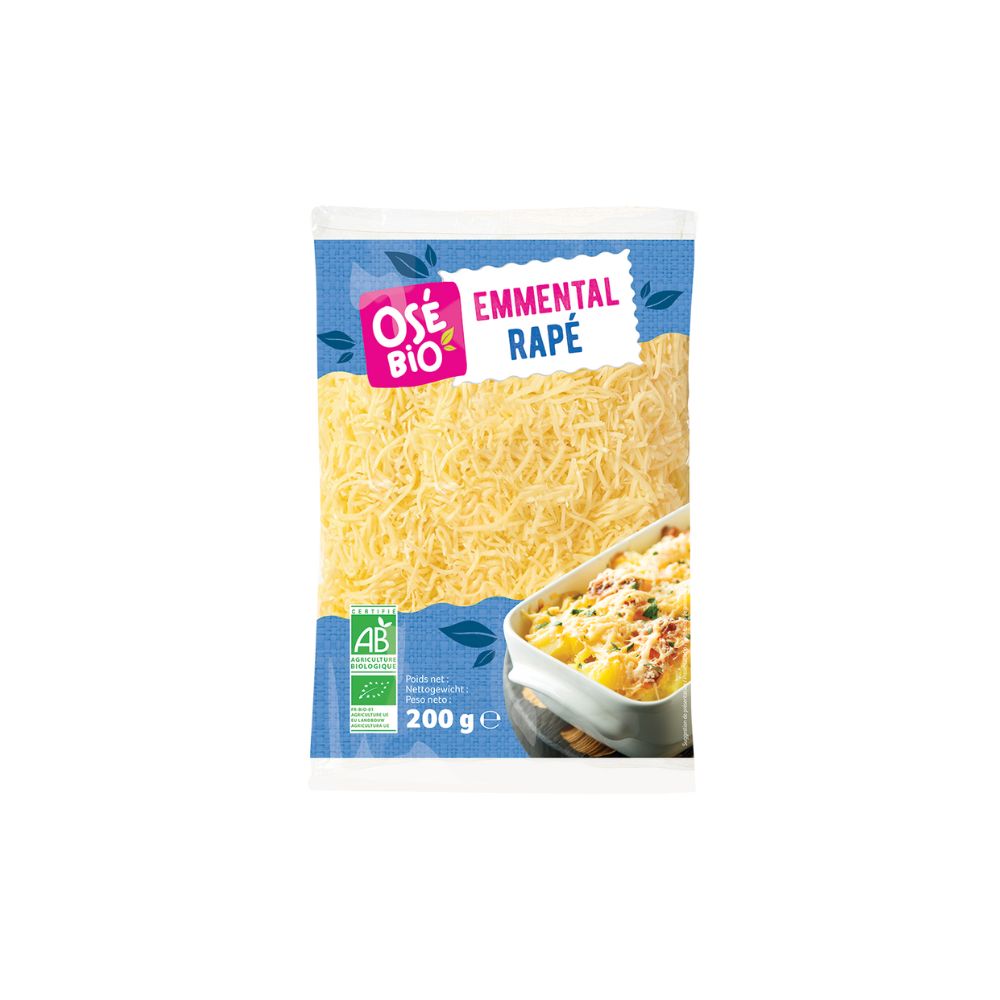 Emmental râpé bio