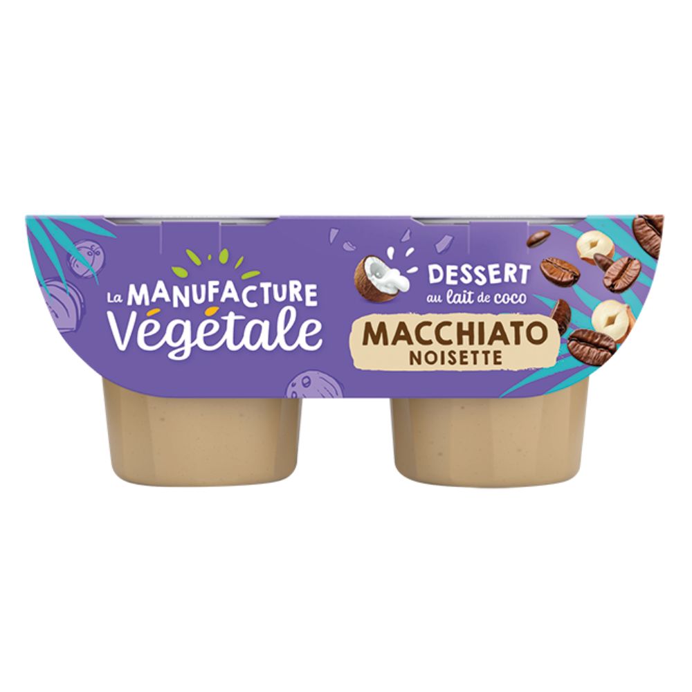 Dessert macchiato noisette x2 bio
