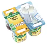 Yaourt nature bio x4