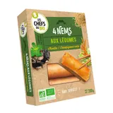 Nems aux légumes bio x4