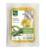 Ravioli vegan mozzarisella et courgettes bio