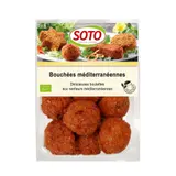 Bouchées méditerranéennes bio