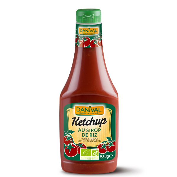 Ketchup au sirop de riz bio