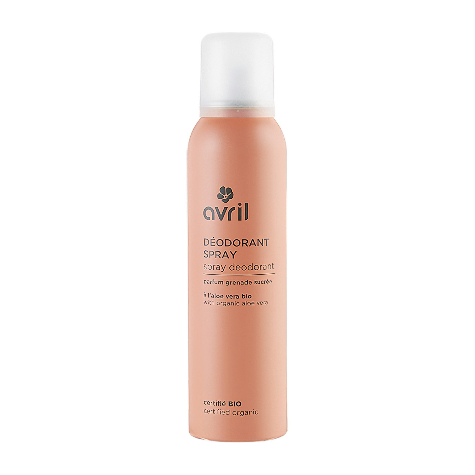 Déodorant spray certifié bio