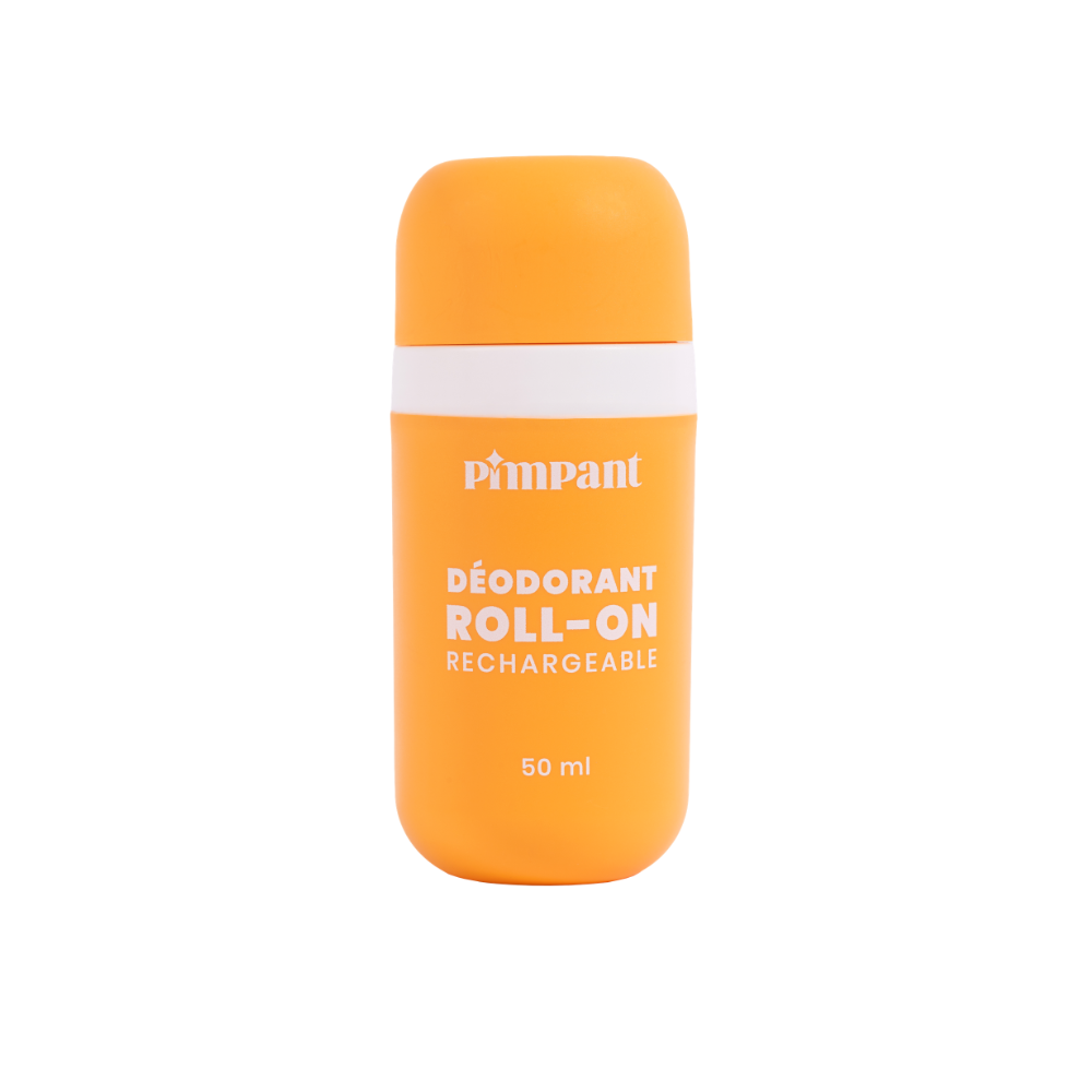 Déodorant vide roll-on rechargeable