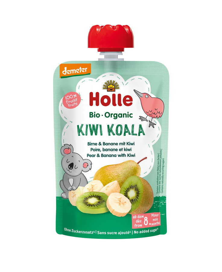 Gourde poire, banane et kiwi, kiwi koala bio (dès 8mois)