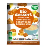 Préparation pour crème caramel au beurre salé bio