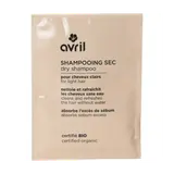 Shampooing sec en poudre pour cheveux clairs certifié bio