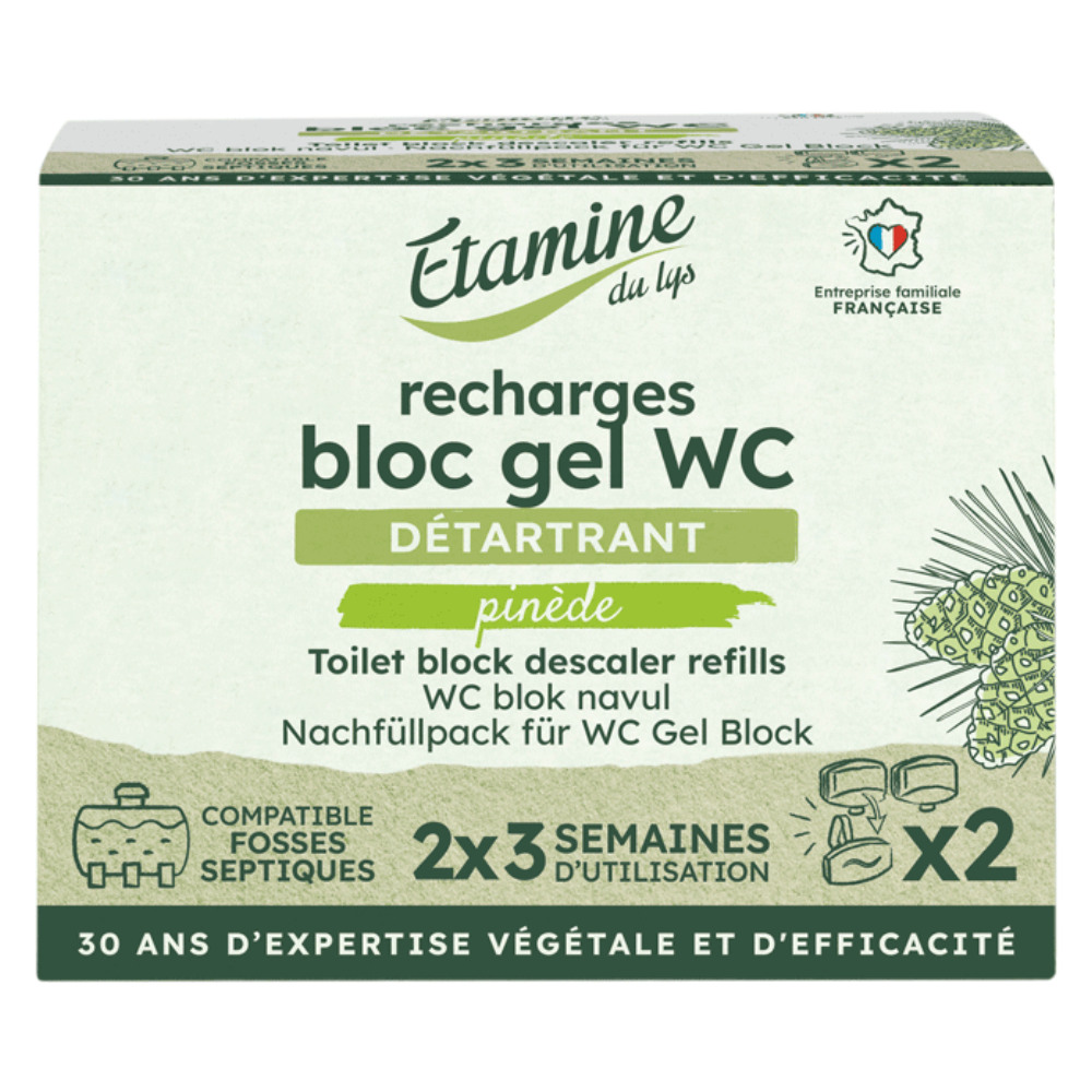 Recharges bloc gel WC x 2