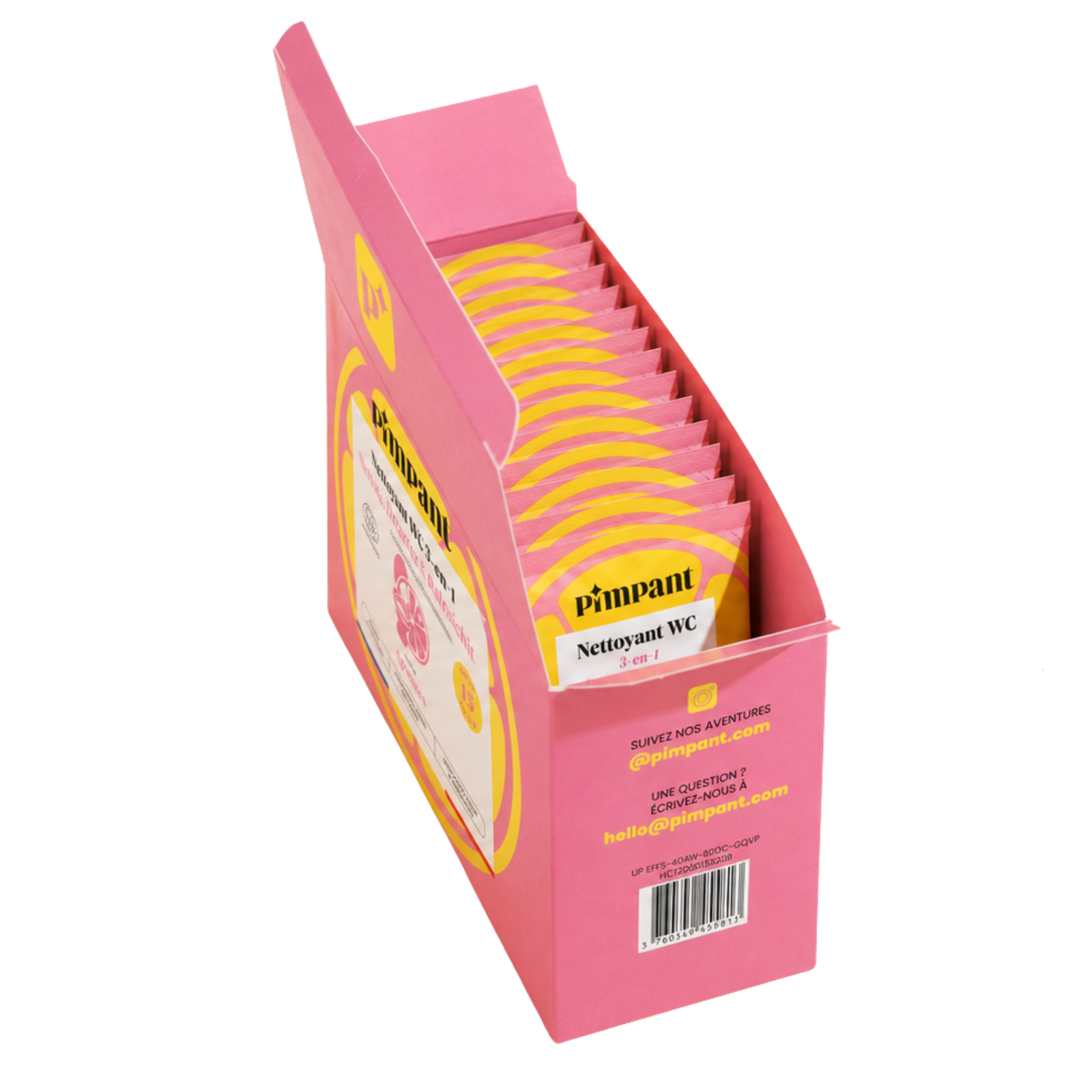 Nettoyant WC en stick certifié Ecodétergent x 15