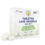Tablettes lave-vaisselle tout-en-1 sans plastique x 30