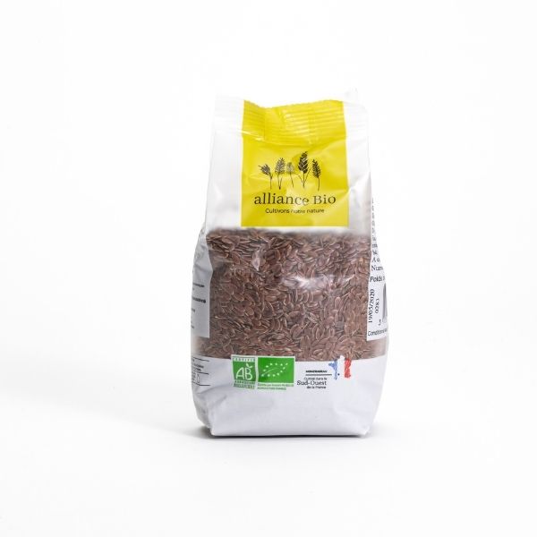 Graines de lin brun bio