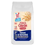 Farine d'avoine semi-complète bio