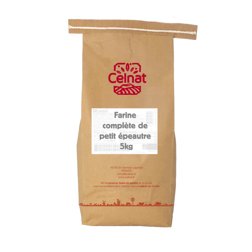 Farine complète de petit épeautre bio