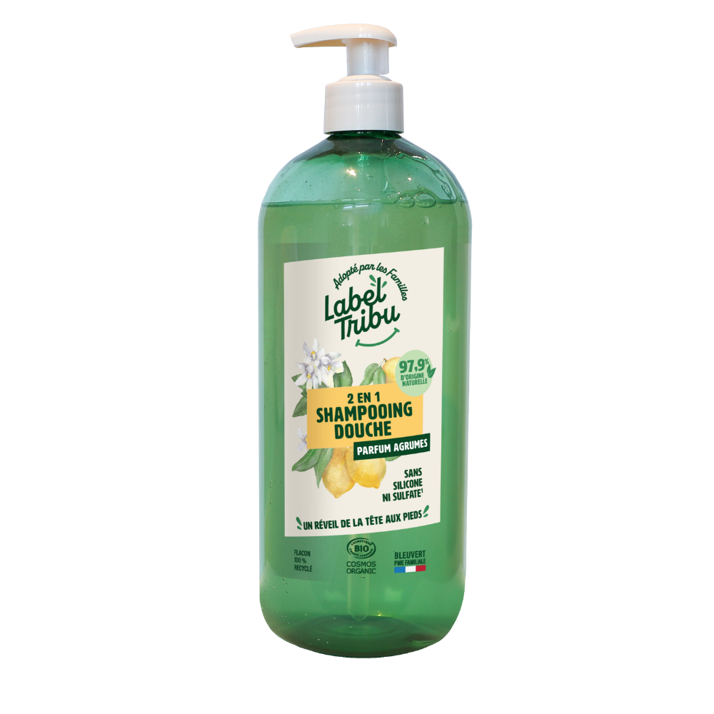 Shampoing douche 2-en-1 agrumes