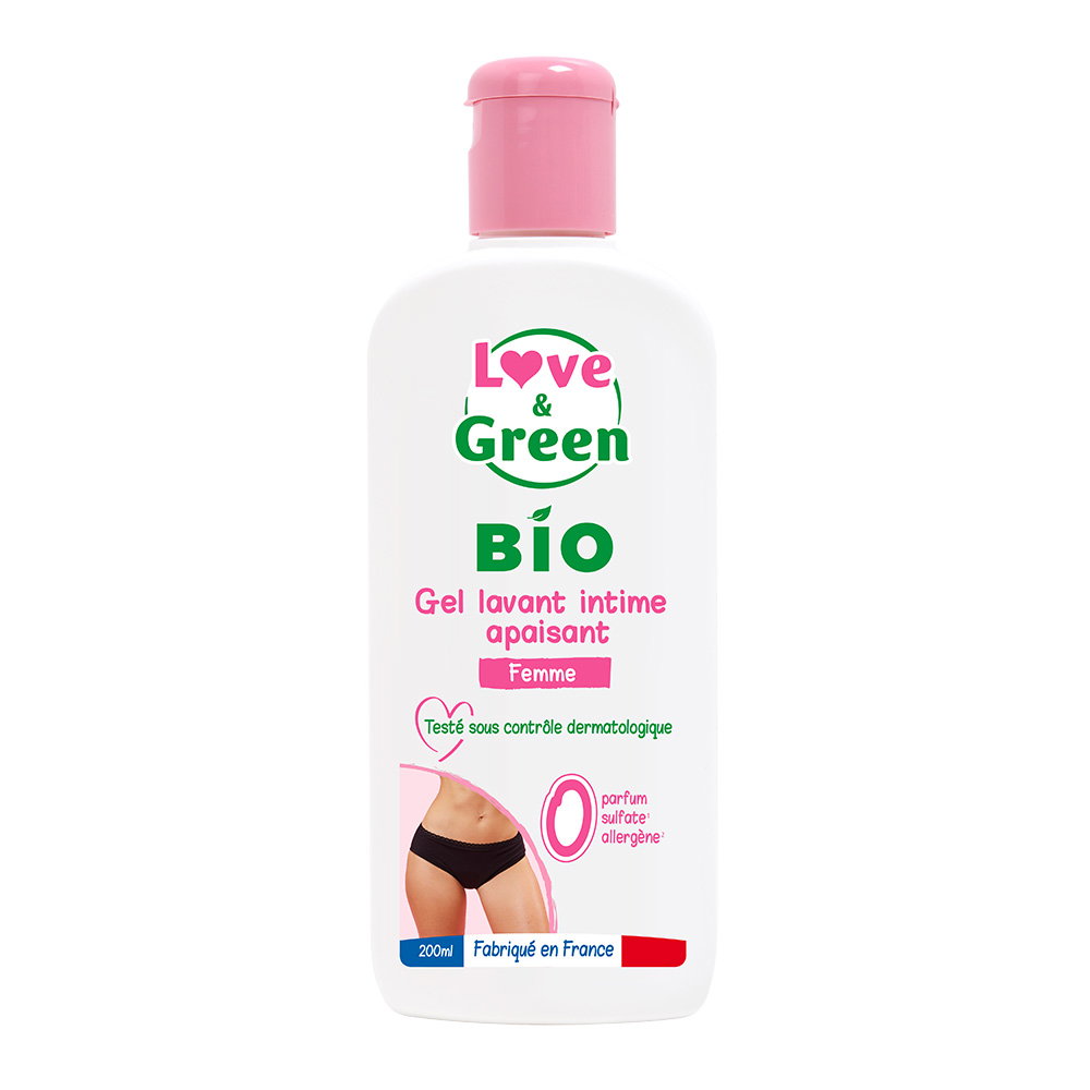 Gel intime apaisant hypoallergénique - certifié Ecocert