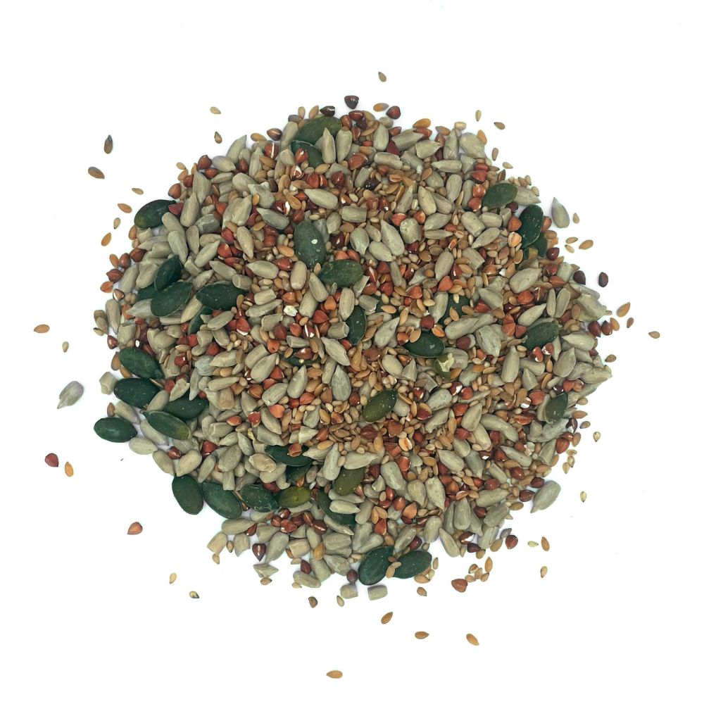 Mix graines pour salade bio en sachet kraft - 500g