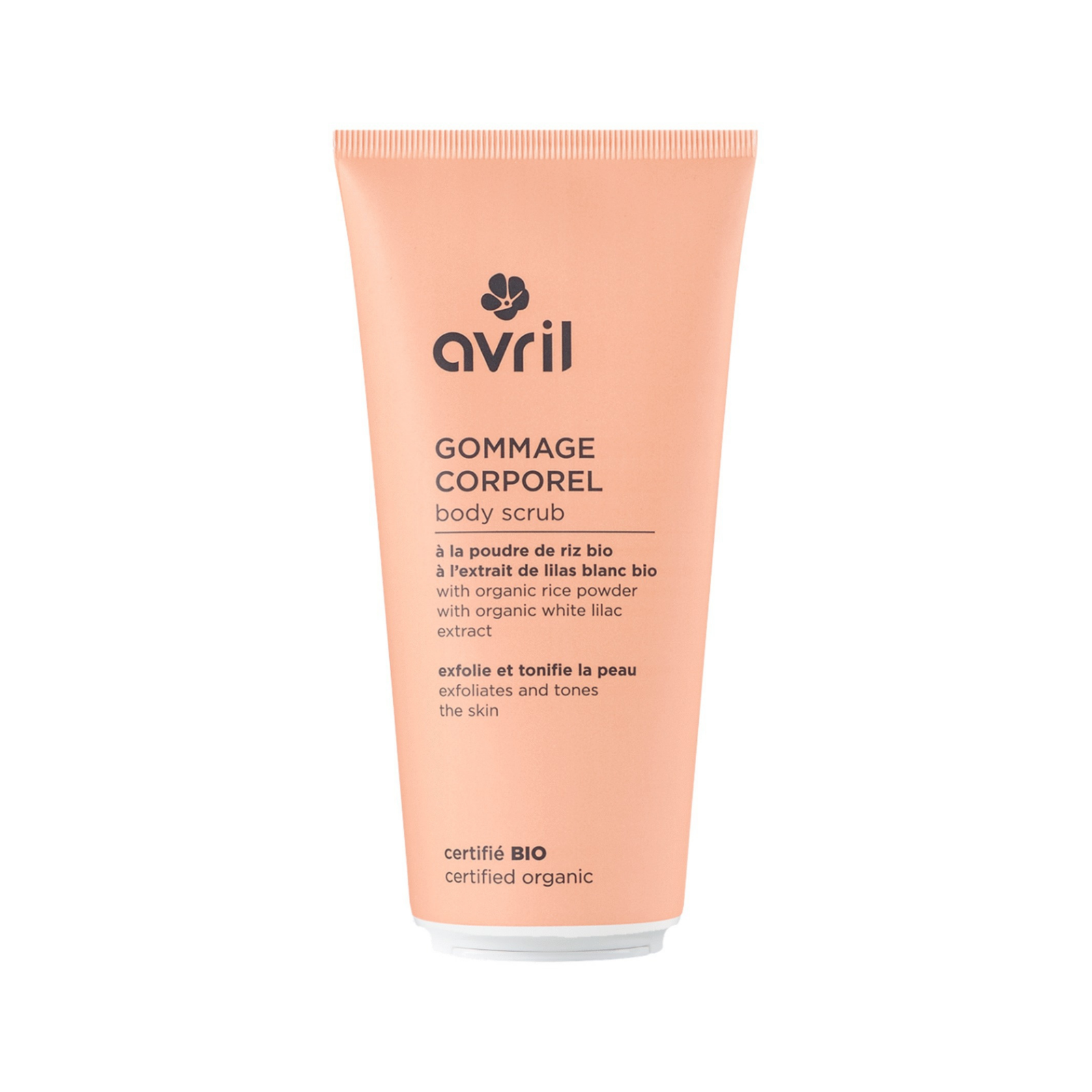 Gommage corps certifié bio