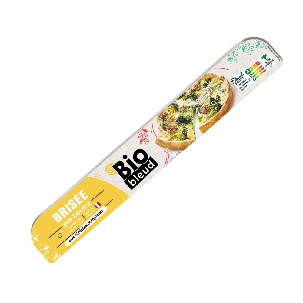 Pâte brisée beurre multicéréales bio
