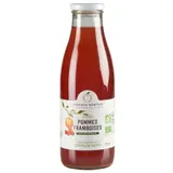 Jus pomme framboise bio