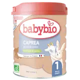 Caprea 1 lait de chèvre nourrisson bio (dès la naissance jusqu'à 6 mois)