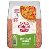 Lentilles corail bio