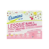 Lessive en tablettes - fleur de coton x 30