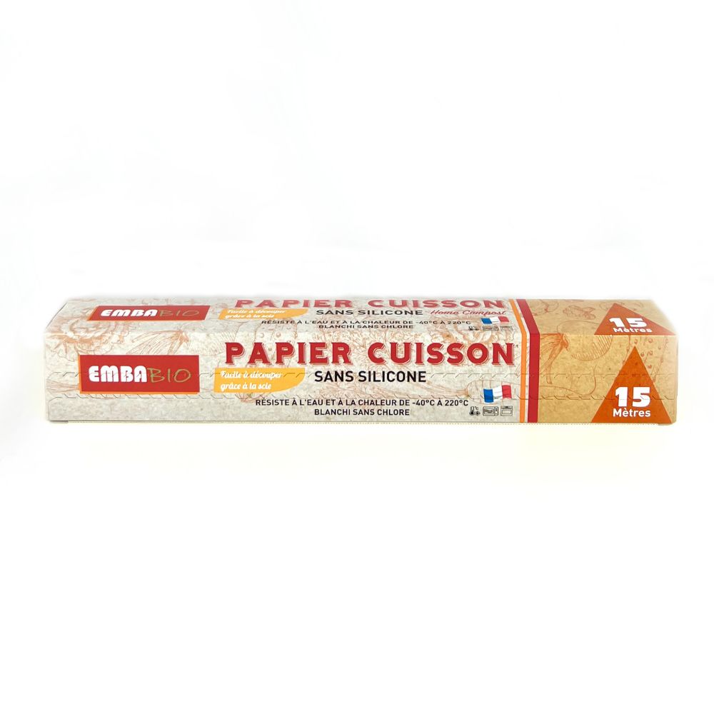Papier cuisson compatible home compost en rouleau - 15m