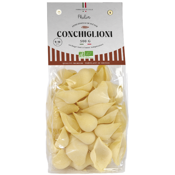 Conchiglioni blanc bio