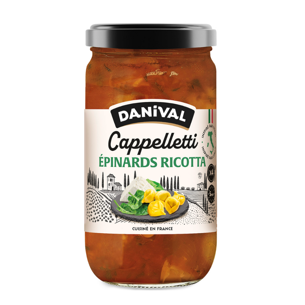 Cappelletti ricotta épinard bio
