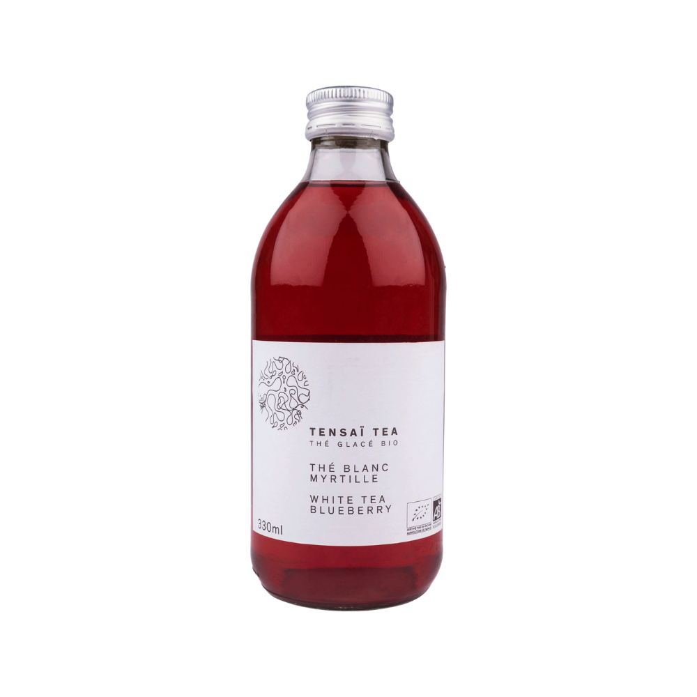 Thé blanc glacé à la myrtille bio