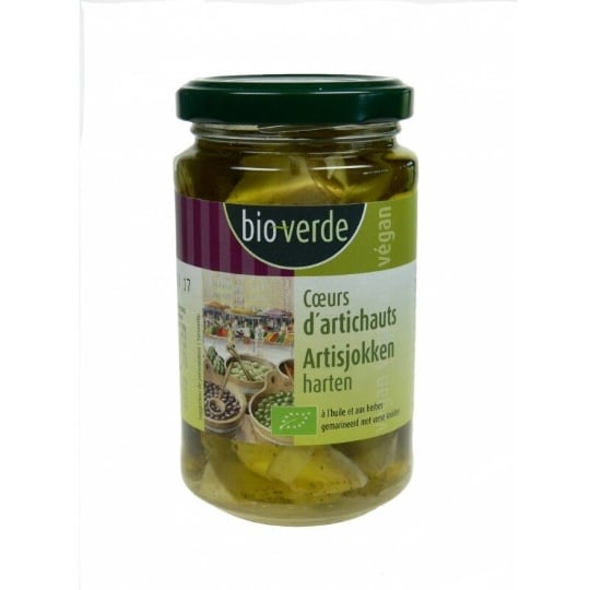Coeur D'artichauts A L'huile Et Aux Herbes Fraiches 200g - Bio Verde