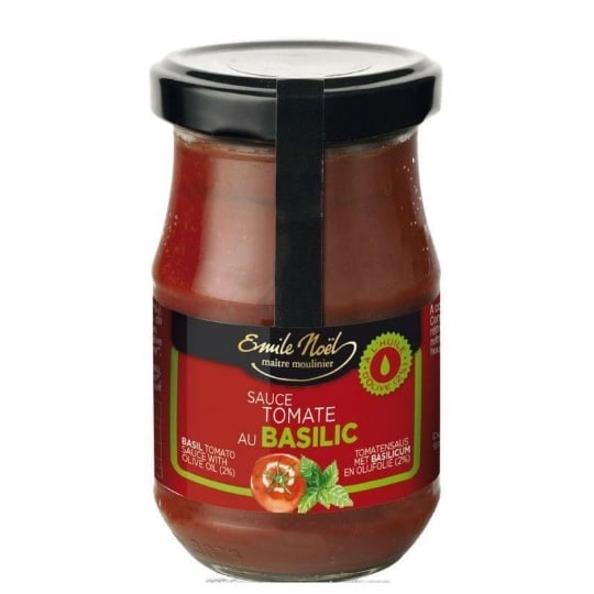 Sauce Tomate Basilic 190g - Emile Noel