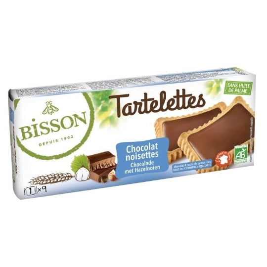 Tartelettes Chocolat Noisettes 150g - Bisson BISSON