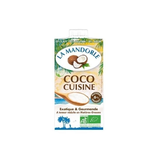 Coco Cuisine Bio 25cl - La Mandorle