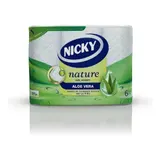 Papier Toilette Nature Aloe Vera Nicky (6 Uds) NICKY