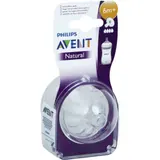 Tétines Natural Débit Rapide 6M+ AVENT AVENT